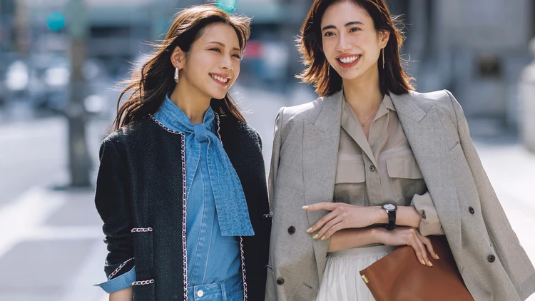 【トレンドジャケットコーデ】“2枚目”に狙いたい旬デザインで通勤コーデをアップデート【BAILA今日のコーデ】