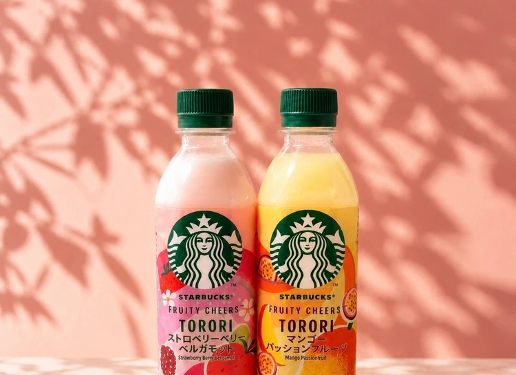 【スタバ新作】セブン限定「FRUITY CHEERS TORORI」フルーツ×ティー×ミルクの新感覚ドリンク飲んでみた！_1