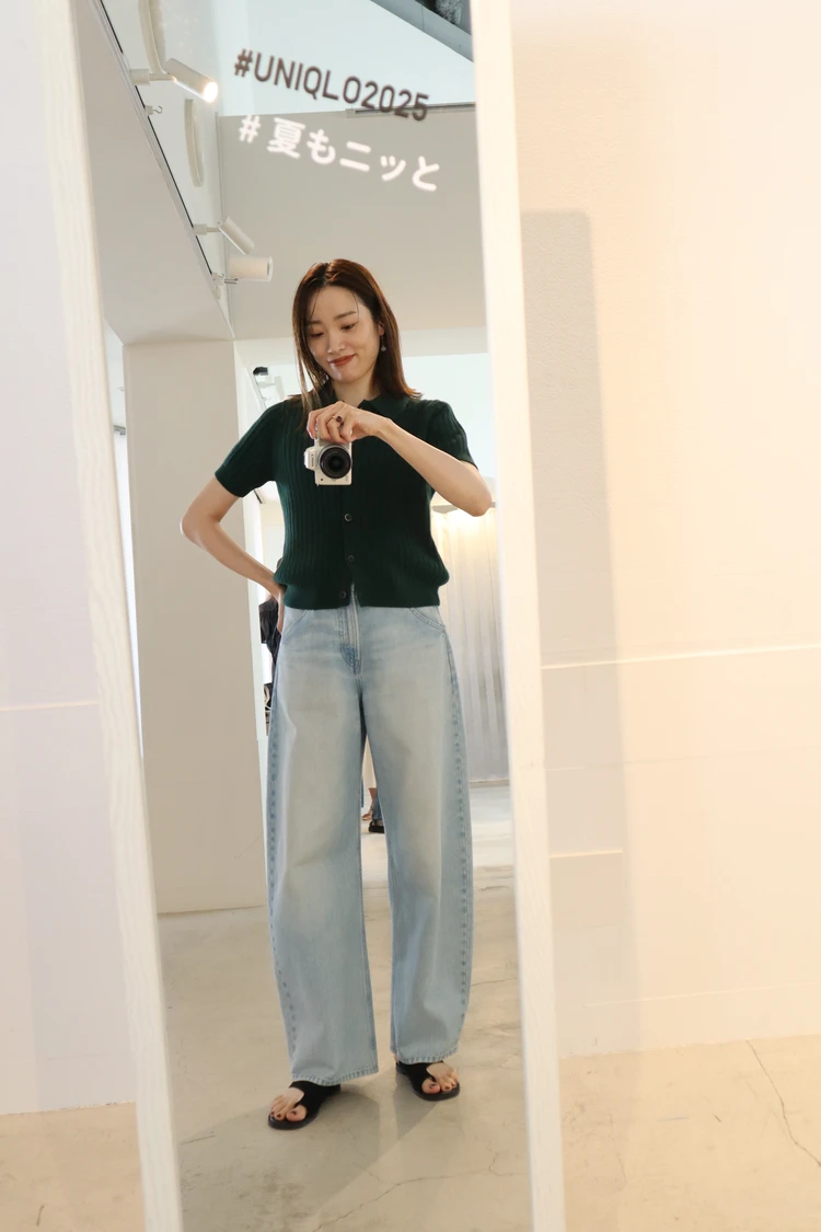 ユニクロ UNIQLO 6月 発売予定 バギーカーブジーンズ 丈長め 標準丈 丈短め