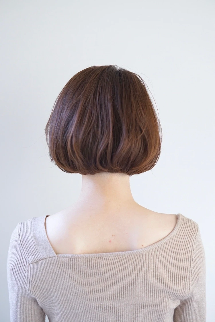 30代髪型・ボブのバック