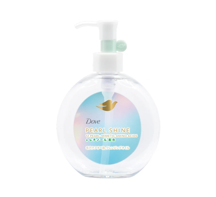 BAILA バイラ　プレゼント　ダヴ パールシャイン 毛穴ケアすべ肌 クレンジングオイル　170mL　￥●●●（編集部調べ）／ユニリーバ・ジャパン