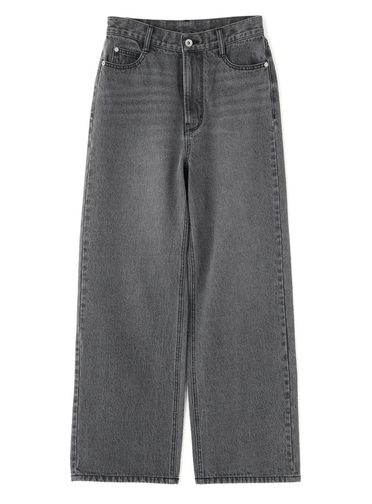 ナチュラルビューティーベーシック　【ちょうど、いい服】私に“ちょうどいい”ワイドストレートデニム 　￥9999