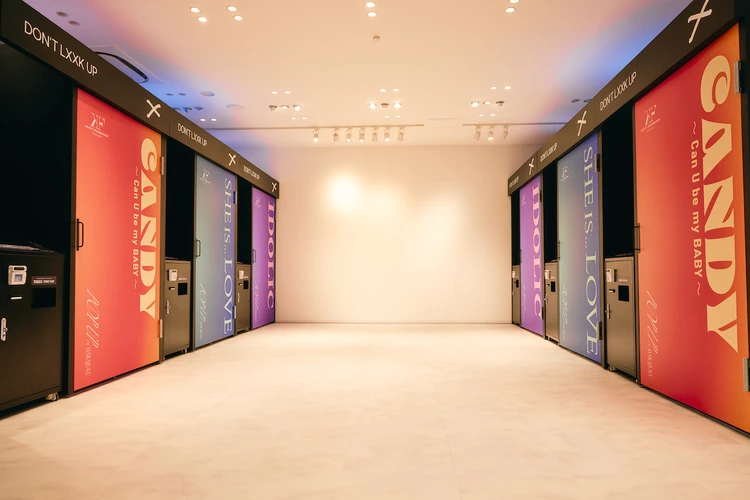 「KENTY FRAGRANCE POP UP in HARAJUKU」フォトスペース