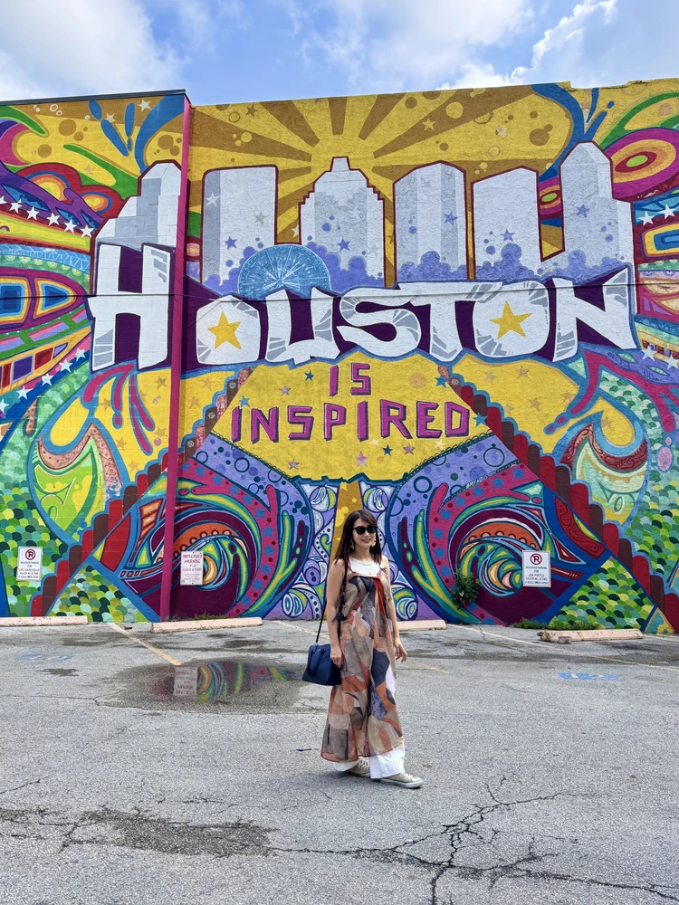 アメリカ　ヒューストン　観光　ウォールアート　NASA以外