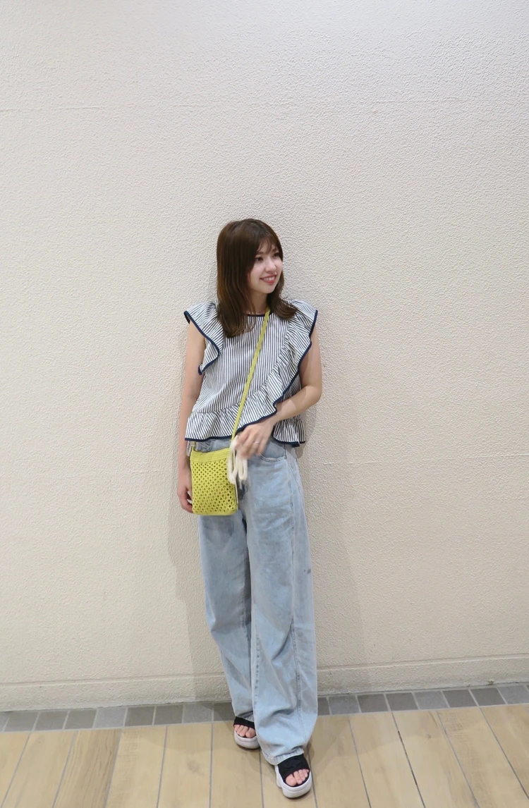 プチプラでスタイルアップするcocaデニム#ファッション部_3
