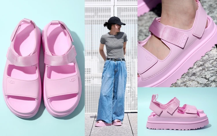 UGG】デニムに映えるピンクに一目惚れ！人気のGoldenGlow新色をお試し