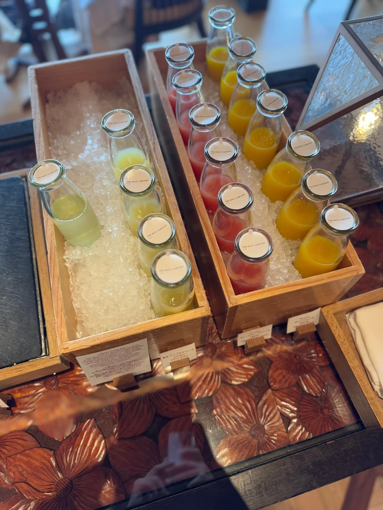 【リッツ・カールトン日光】朝ごはんの様子