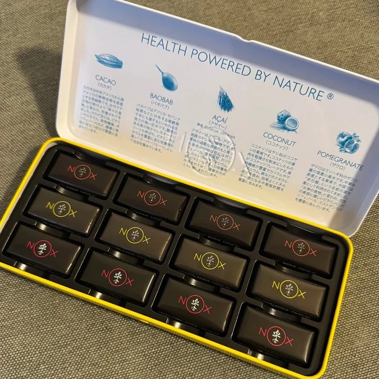 NOX プレミアムオーガニックチョコレート