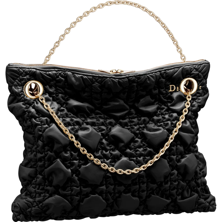 「ディオール クランチー」バッグ ￥680,000　ブラック