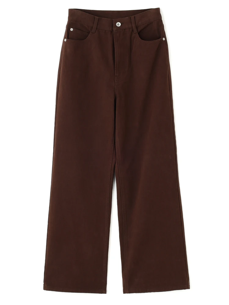 ナチュラルビューティーベーシック　【ちょうど、いい服】私に“ちょうどいい”ワイドストレートパンツ　￥9999