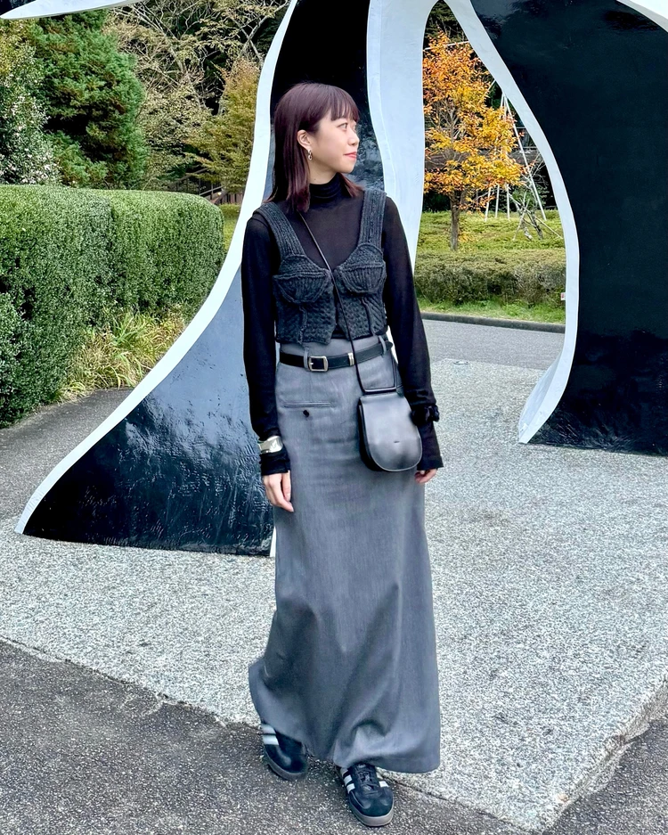 元アパレル販売員が推す！秋に着たい休日モノトーンコーデ5選🖤【骨格ウェーブ】_6