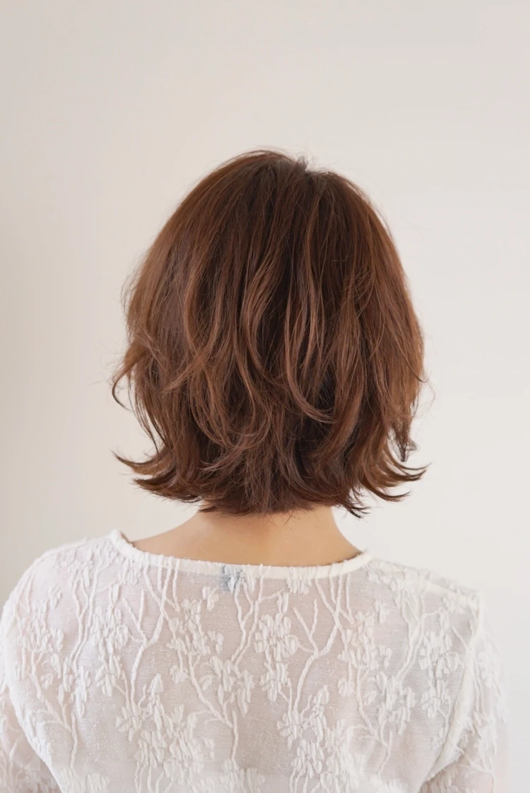 30代 髪型・ボブのバック