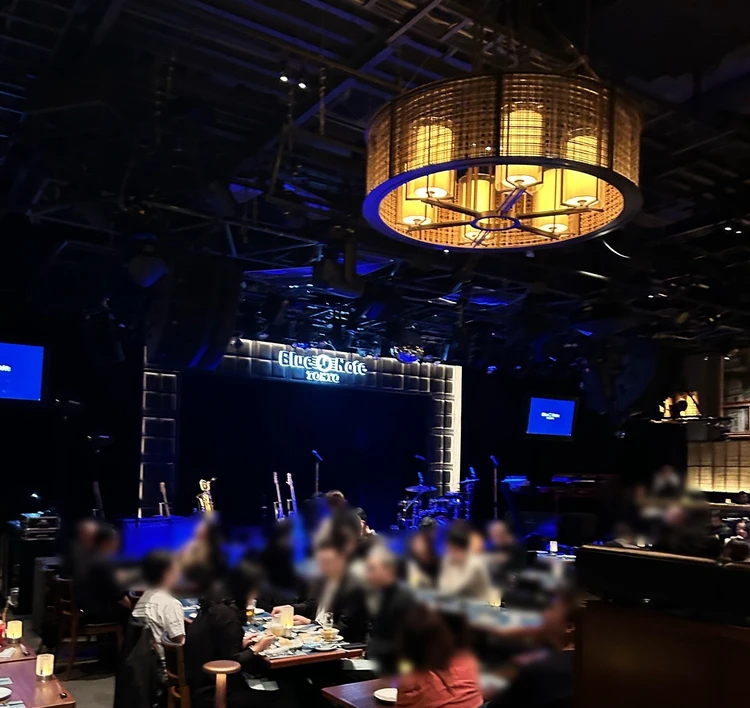 ブルーノート東京会場の様子