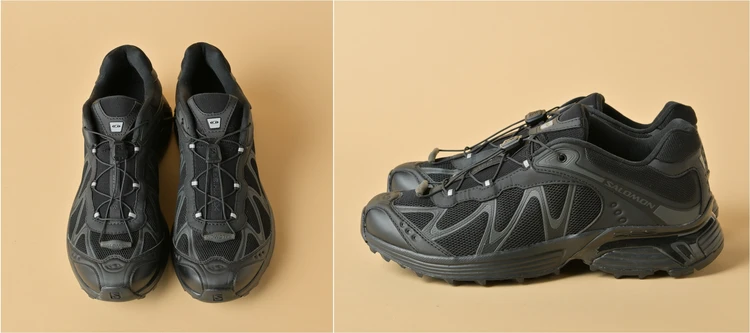 見た目も履き心地も軽やか！「サロモン」の「XT-WHISPER」【きれいめ服に似合う黒スニーカー】