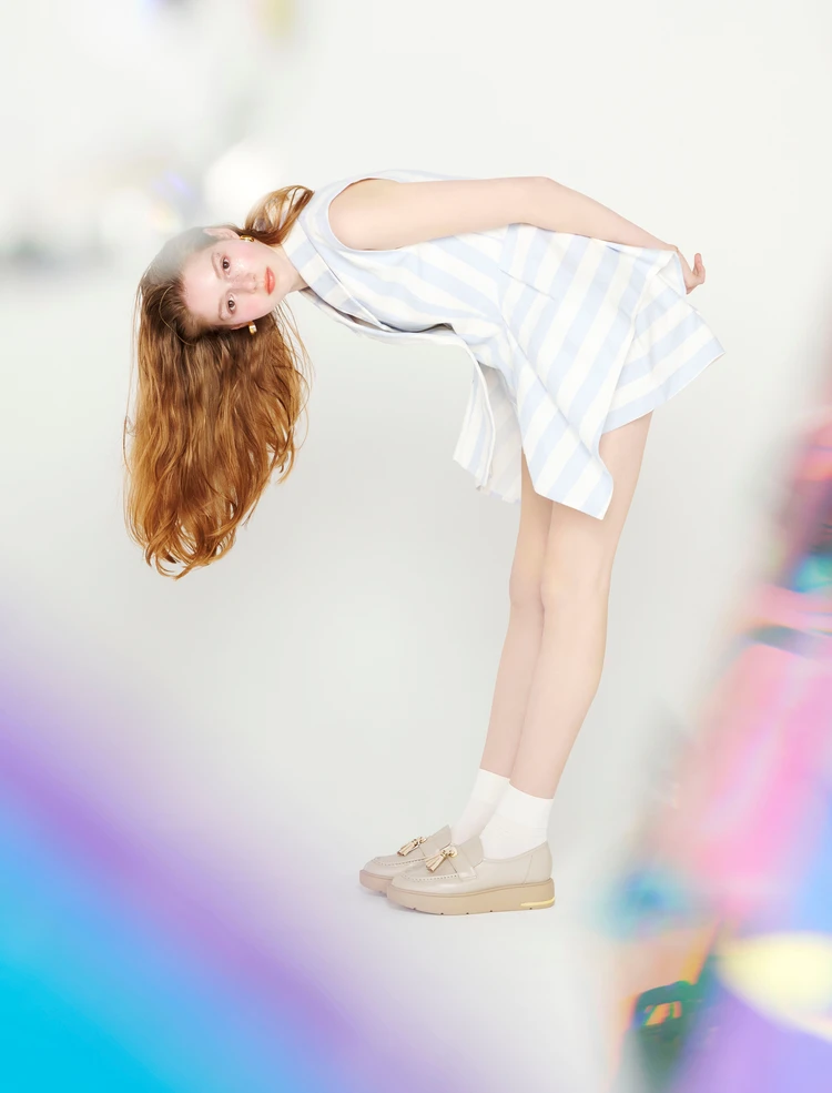 ダイアナ　Volume Sole Loafers￥20900