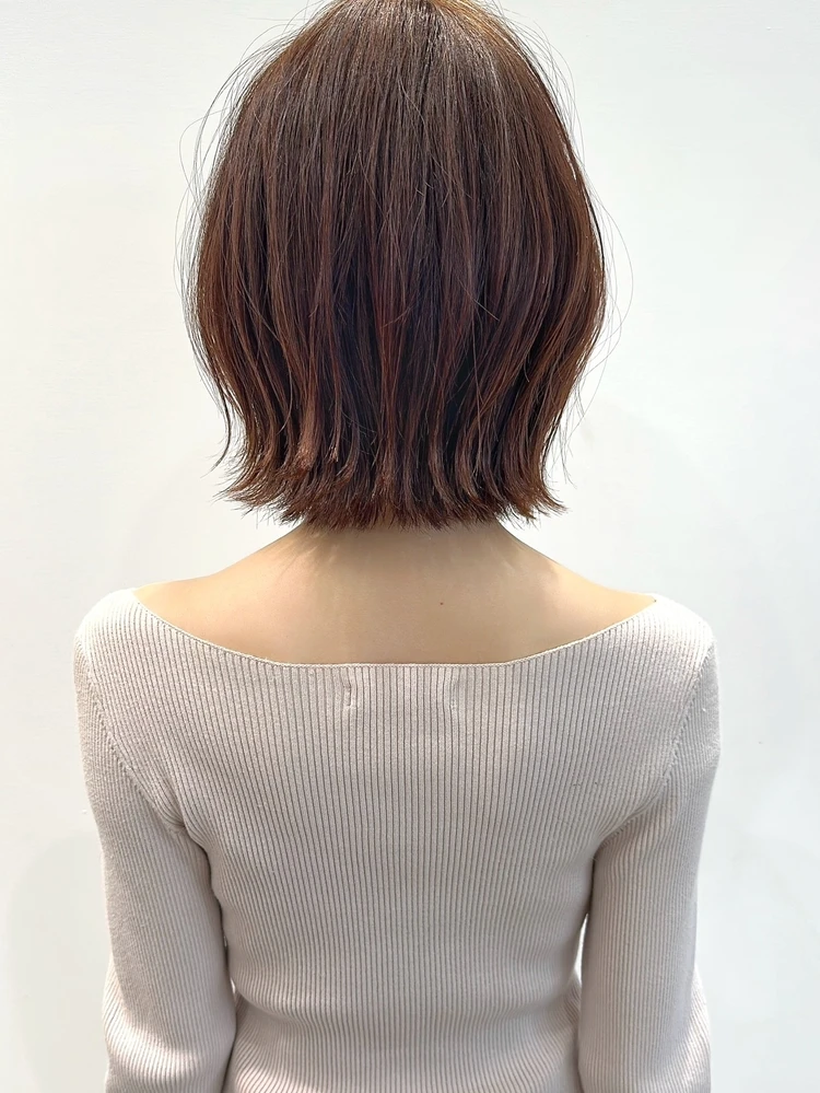 30代髪型・ボブのバック