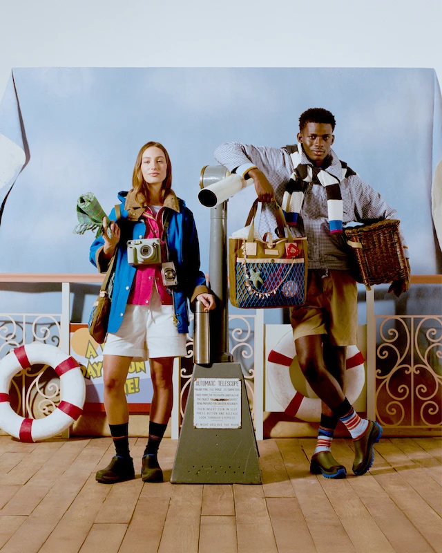 【バブアー × ポール・スミス】コラボ　キャンペーンPh