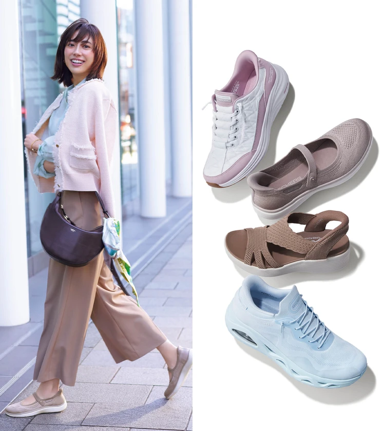 どんな私にもフィットする！　スケッチャーズのハンズフリー スリップインズ