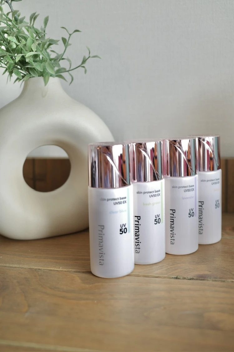 4色に進化した【プリマの下地】!トーンアップUVベース全色レビュー_1