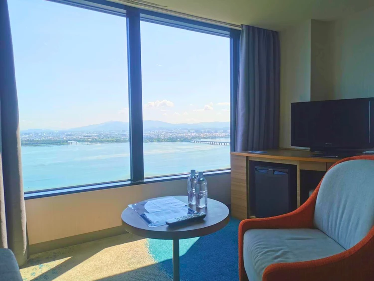 【絶景×宿】全室レイクビュー!朝食も湖畔で💙大津プリンスホテルでリセット旅_12_2