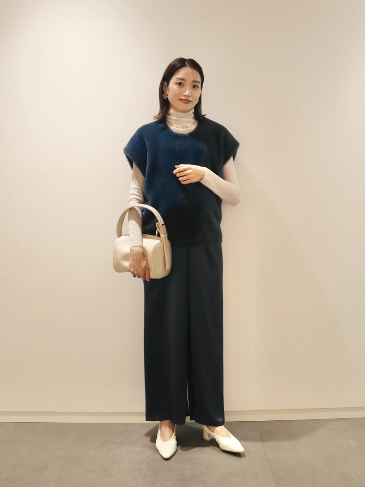 PLST　プラステ　ウィメンズ　クリエイティブ　ディレクター　村田　晴信　ハルノブ ムラタ　アップデート　秋　冬　新作　2025　New　PLST　New　Me　フェザーヤーン　コクーン　ベスト