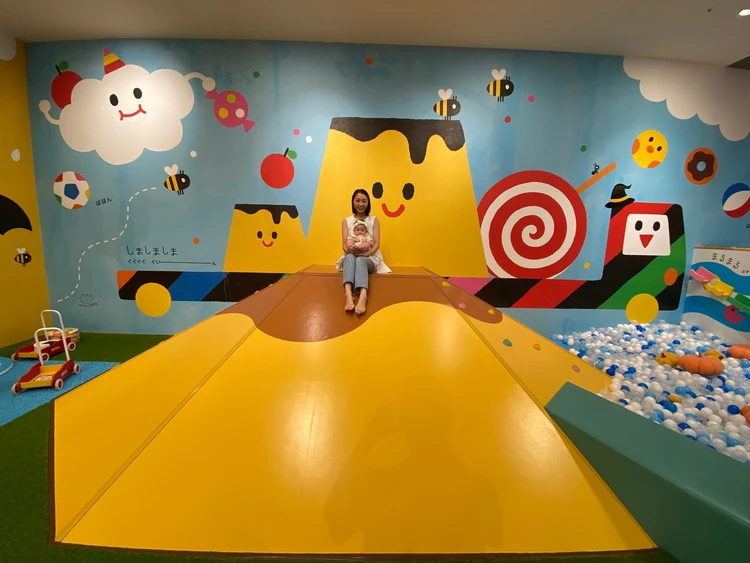 5ヶ月ベビーしまぐるらんどに行ってみた🌀#育休life_2