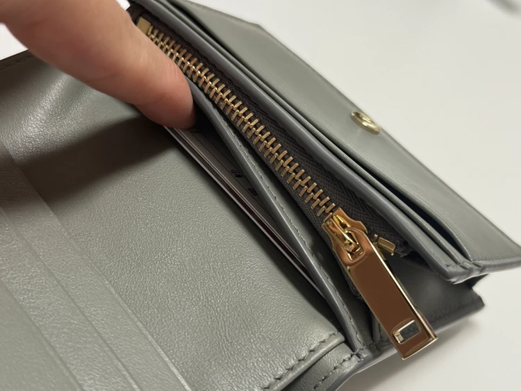 収納力の高さを写真で説明中