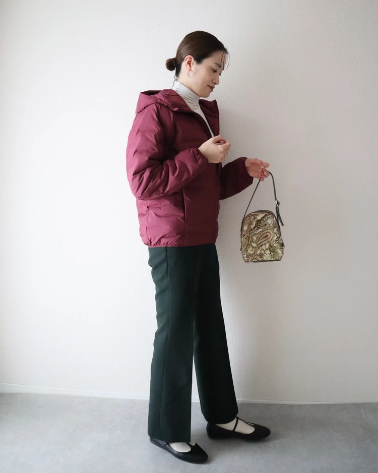 ユニクロ UNIQLO 欧州特別コレクション パフテック パーカ メンズ カラー 横