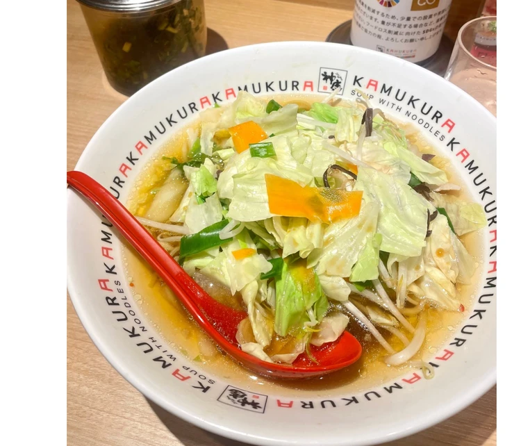 どうとんぼり神座 野菜いっぱいラーメン