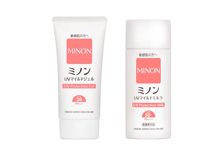 BAILA バイラ プレゼント BAILA プレゼント ミノンUVマイルドミルク ジェル 2種 日焼け止め 敏感肌