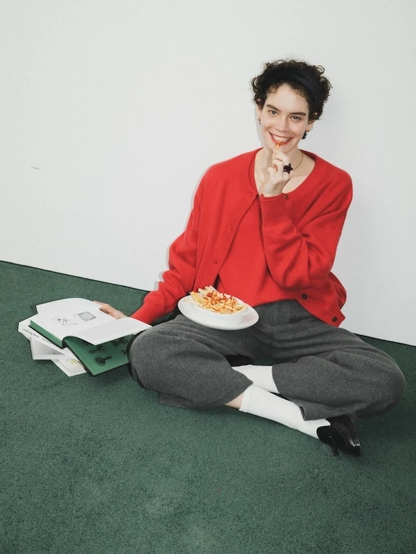 Cotton Cashmere Pullover・Cardigan