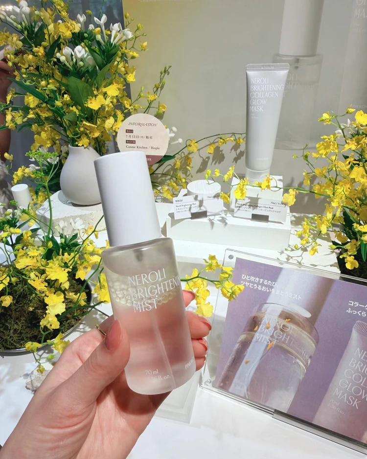 PINKWONDER　コスメキッチン　ミスト化粧水　展示会