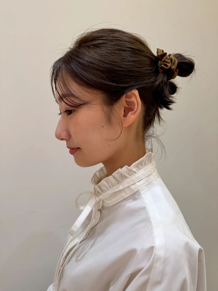 30代髪型・ボブのサイド