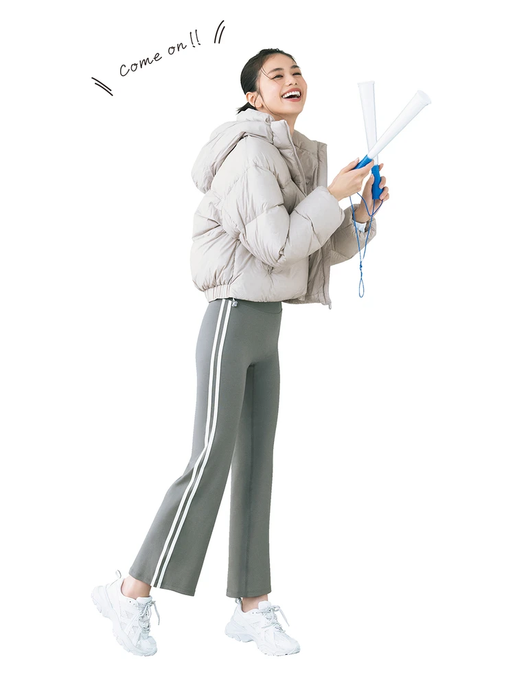 佐藤晴美　アウトドアで手抜きに見せない断トツの脚長効果と今っぽさを発揮