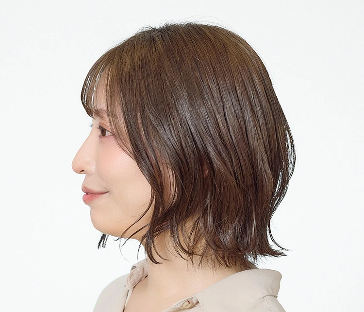 30代ー40代髪型・ボブのサイド