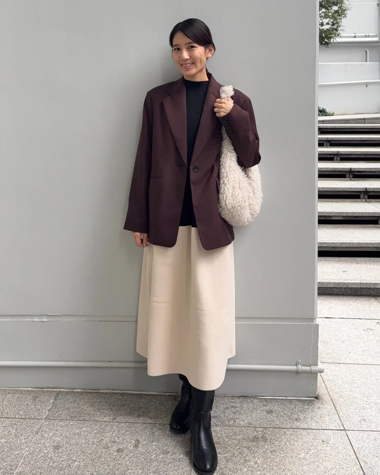秋らしさ抜群!ブラウンのジャケットが意外と万能_5