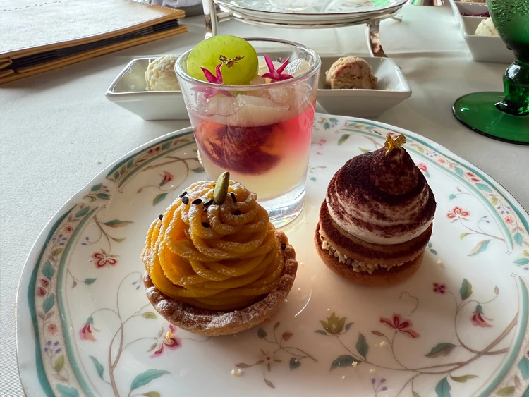 【体験レポ】ホテル椿山荘 アフタヌーンティーで秋の味覚を堪能♡映えフォトスポットもご紹介_4_1