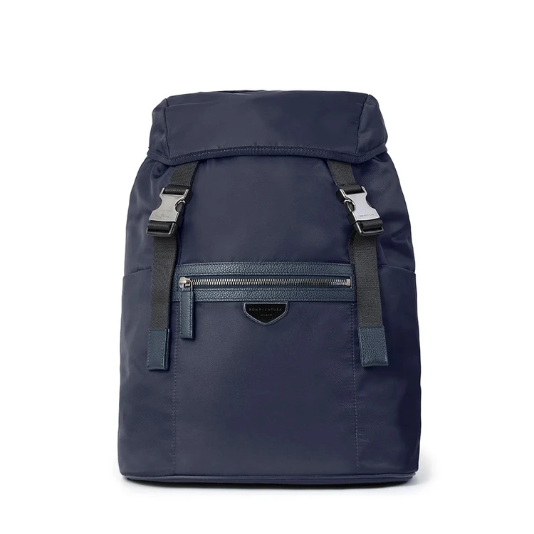 ボナベンチュラ　リュック　ネイビー×エトープ