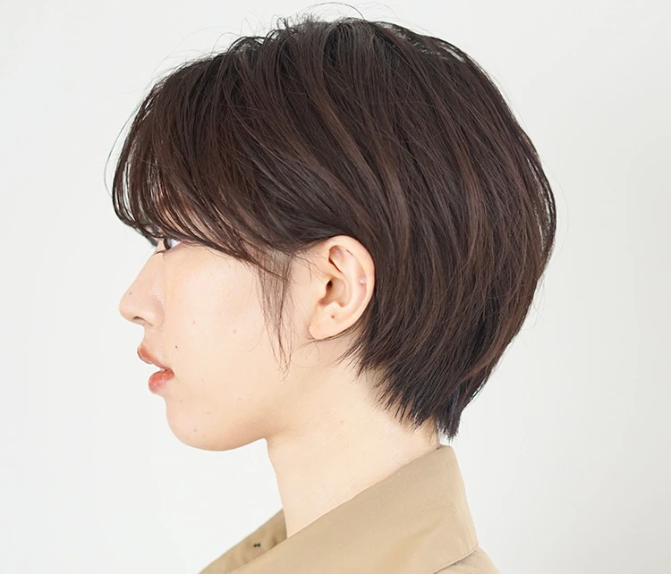 爽やかショート　サイド