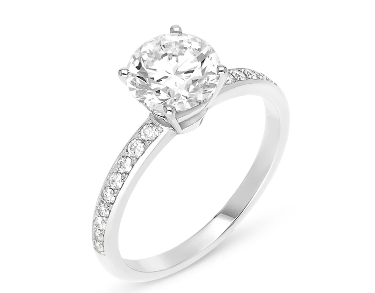 「ローマ アモール」リング（PT×DIA）0.3ct〜￥594000〜