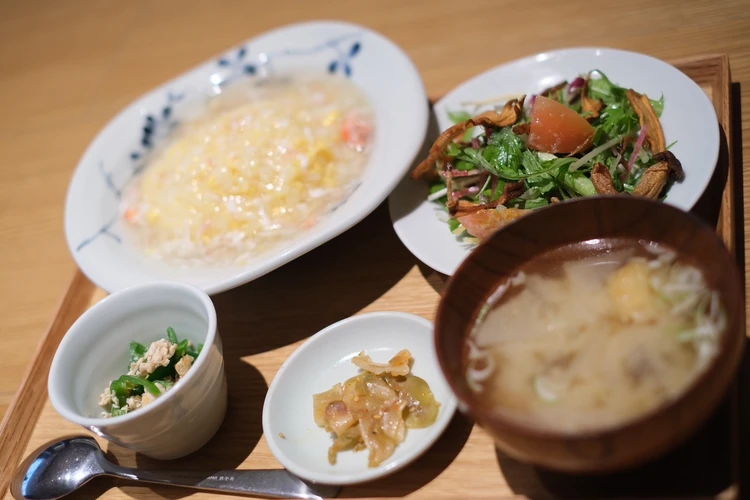 かにあんかけ炒飯定食