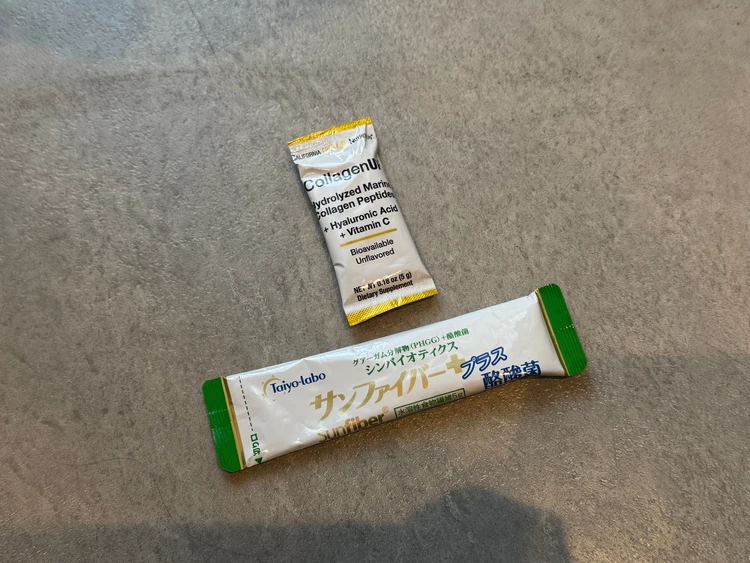 サンファイバー、コラーゲンパウダー