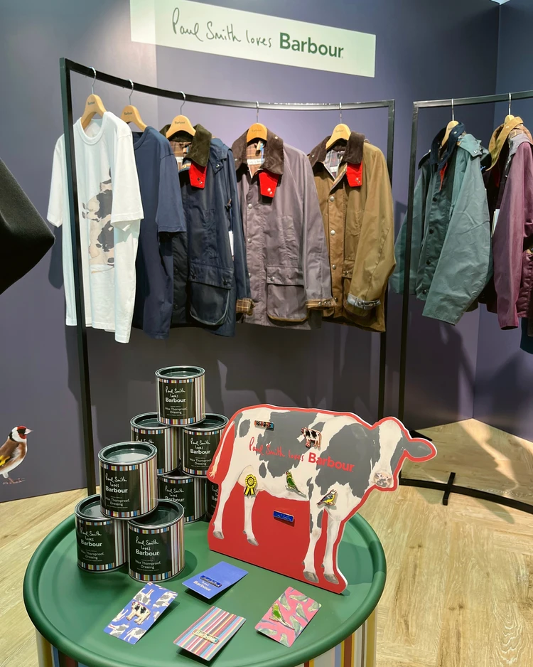 バブアー　ポールスミス　コラボ
