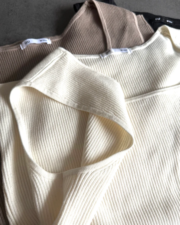 【GU購入品】定番にして最強！おすすめリブタンクトップ✨_2
