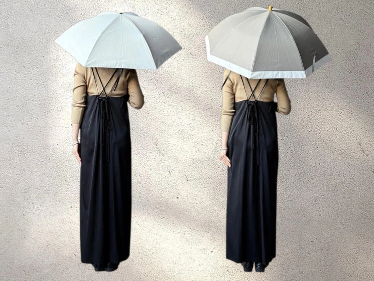 サンバリア100 2段折 3段折 使用写真 サイズ感