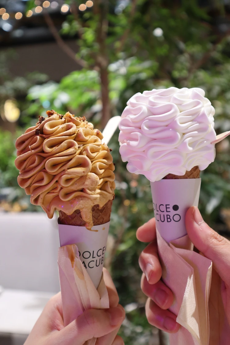 DOLCE TACUBO ドルチェ タクボ カフェ 虎ノ門 ヒルズ ステーションタワー ソフトクリーム 期間 限定 塩キャラメル テイクアウト