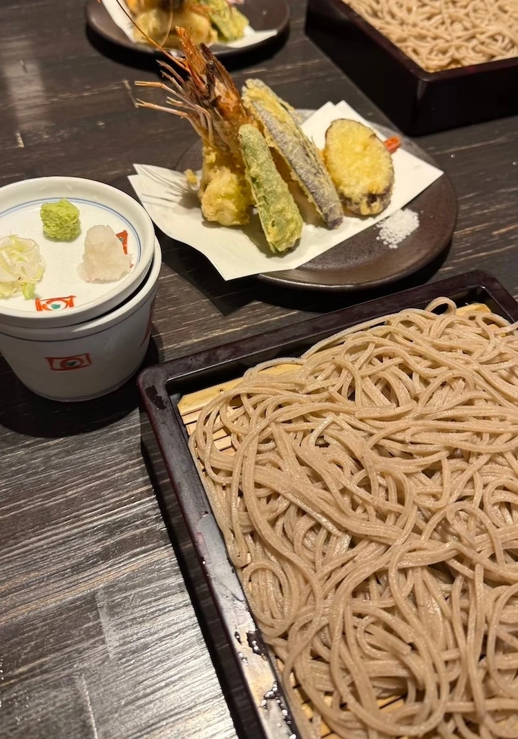 川上庵, ランチ, 蕎麦