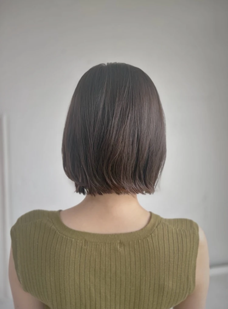 30代髪型・ボブのバック