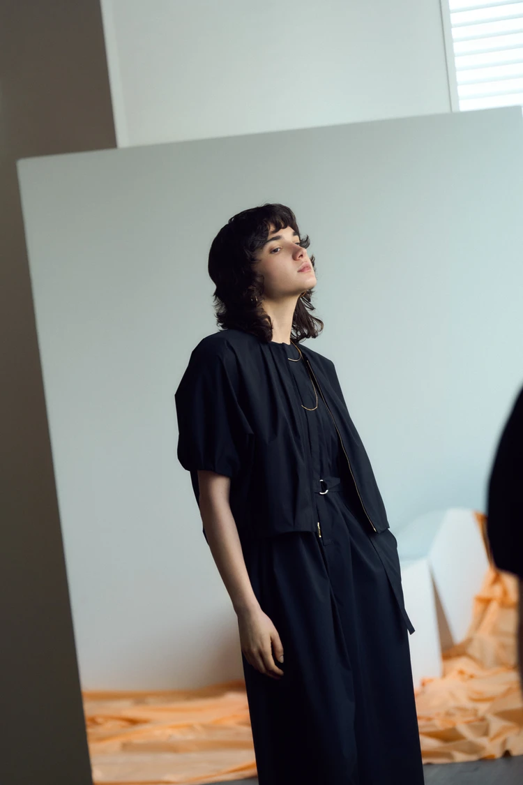 「23区」のストレッチライトタイプライター コンパクトブルゾン