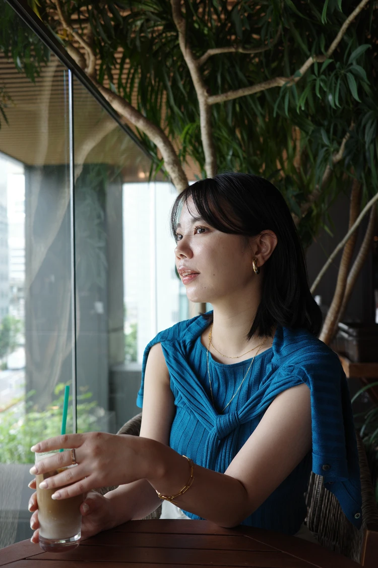 【梅雨時期おすすめ】大人ハーフパンツ✖︎きれい色スタイリング_1